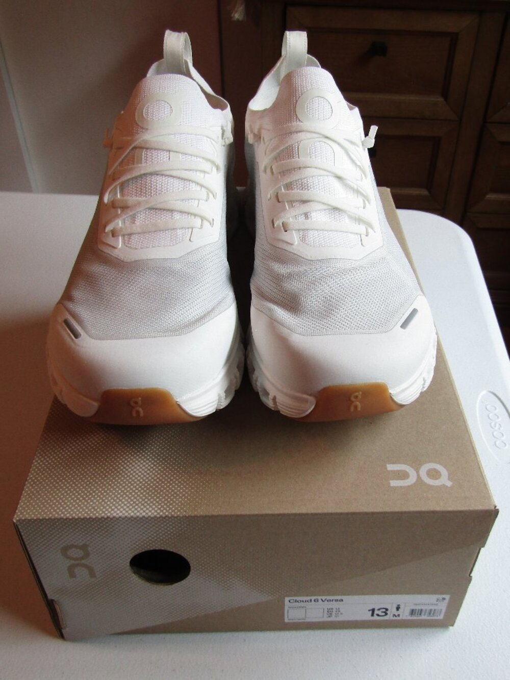 On Cloud 6 Versa Men Sneakers White Size M13 - Picture 2 of 9